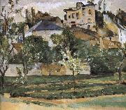 Paul Cezanne Pang Schwarz map of the Garden oil painting artist